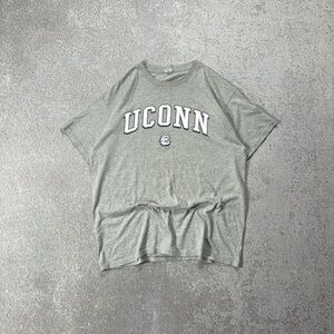 Delta UCONN Gray Short Sleeve Tee